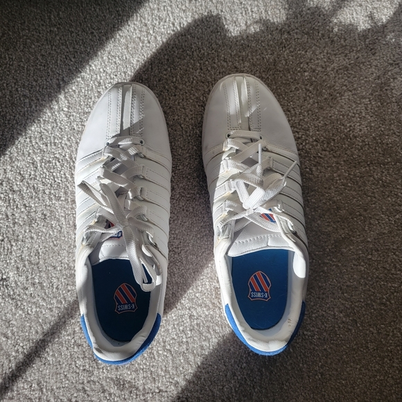 K-Swiss Classic VN Sneaker Leather Court Tennis Shoes Size 10 - Picture 2 of 16